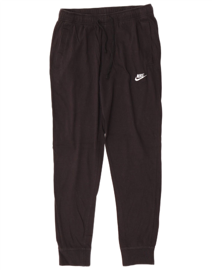 Pantaloni de trening pentru bărbați NIKE Pantaloni de jogging, bumbac mediu negru