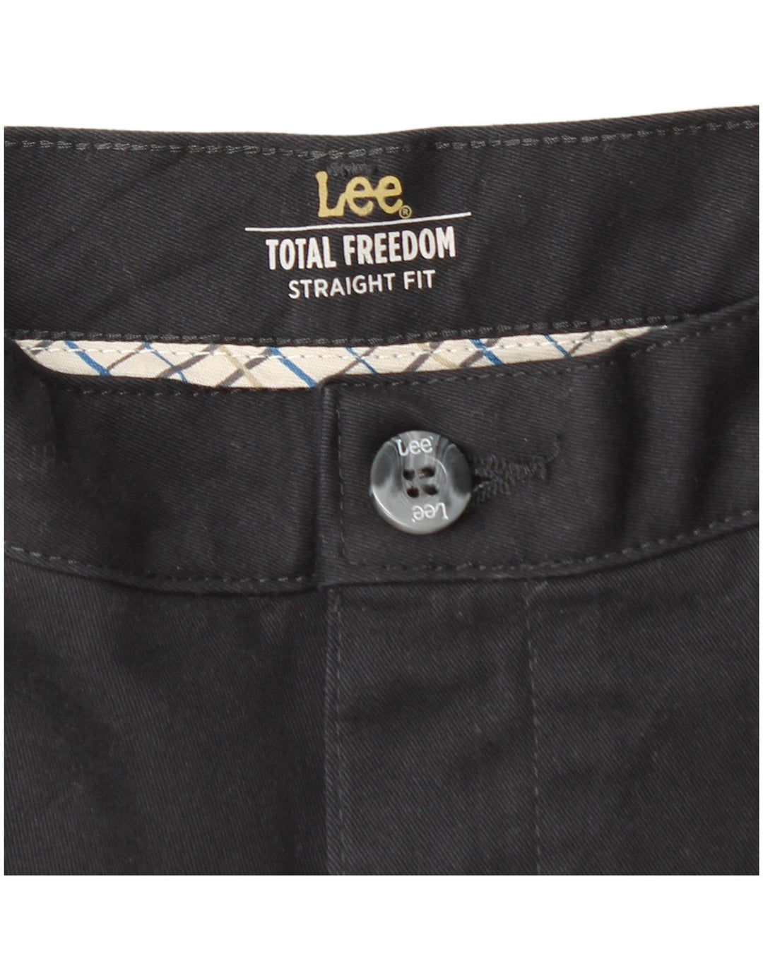 Pantaloni chino drept bărbați LEE L34 L30 bumbac bleumarin