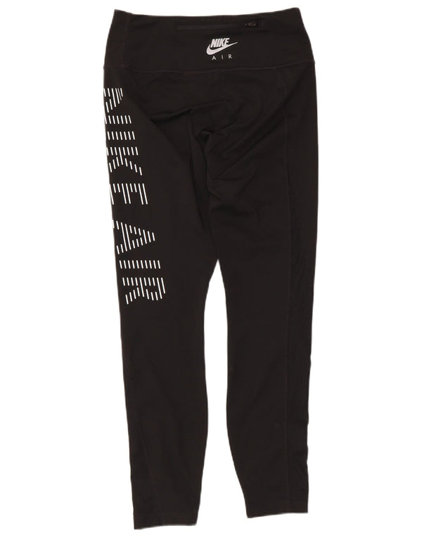 Leggings cu grafic pentru femei Nike UK 8 Poliester negru mic