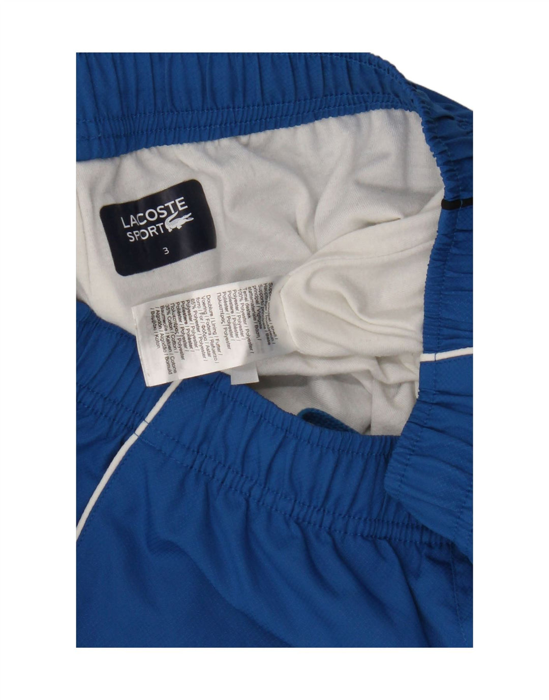 Pantaloni scurți sport pentru bărbați Lacoste Mărimea 3 Poliester albastru mic