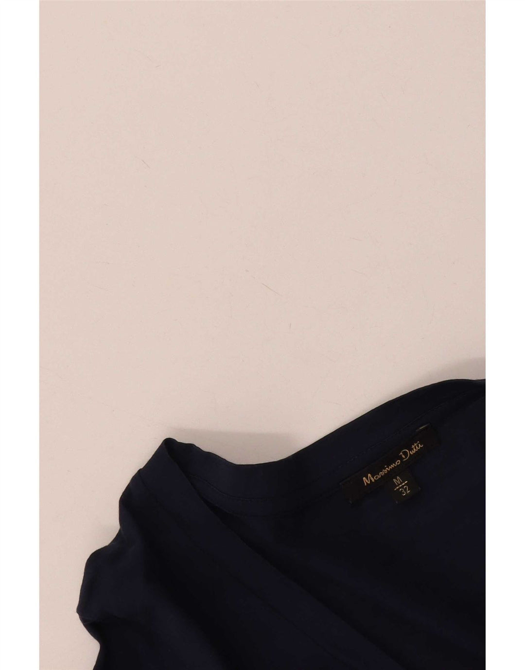 Bluză Massimo Dutti pentru femei cu mâneci 3/4 UK 12 Medium Bleumarin