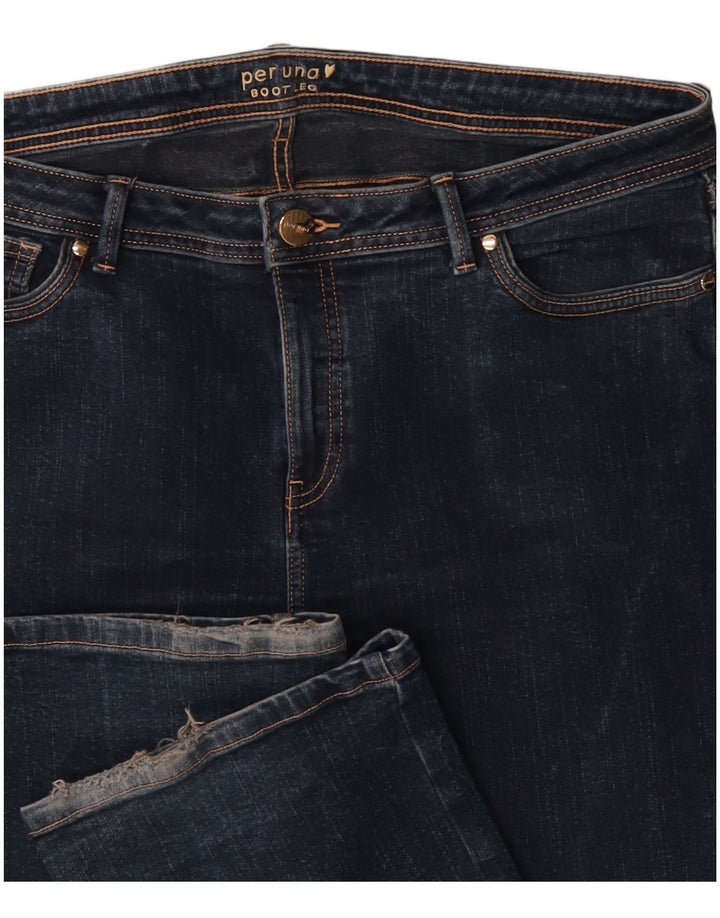 Blugi Marks & Spencer pentru femei Per Una Bootcut W36 L31 bleumarin