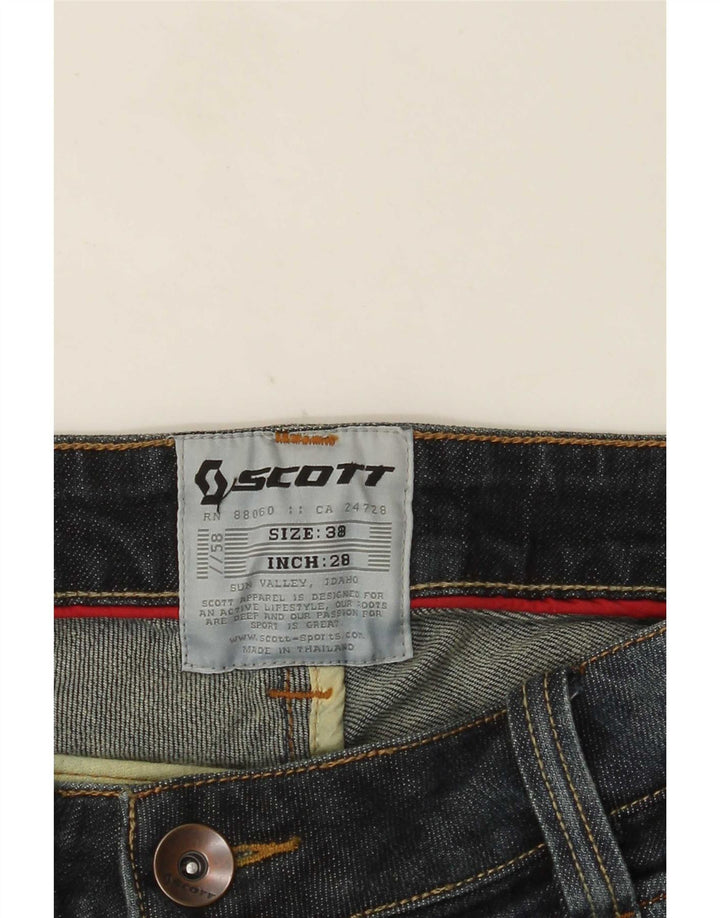 Blugi drepti pentru femei Scott W28 L33 bleumarin