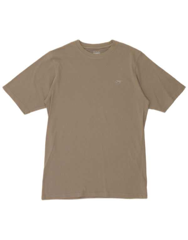 Tricou pentru bărbați Reebok Top Mediu Kaki Bumbac