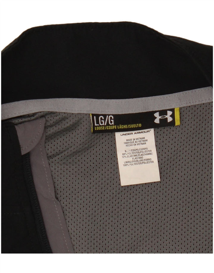 Jachetă de trening pentru bărbați Under Armour, mare, negru, poliester color bloc