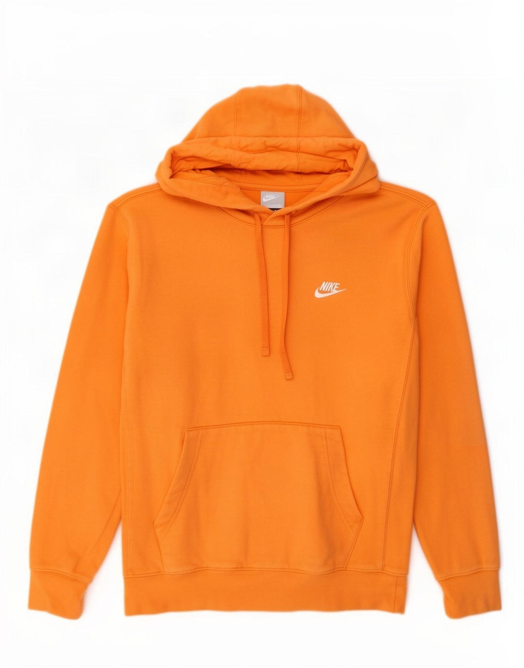 Pulover Nike pentru bărbați, bumbac portocaliu mic