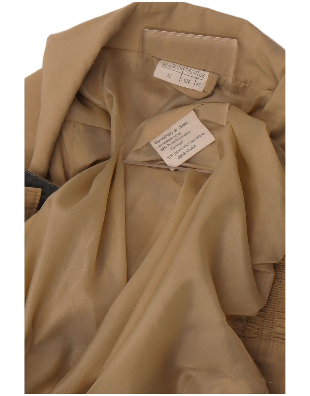 Bomber Vintage pentru bărbați UK 42 XL Kaki Poliester