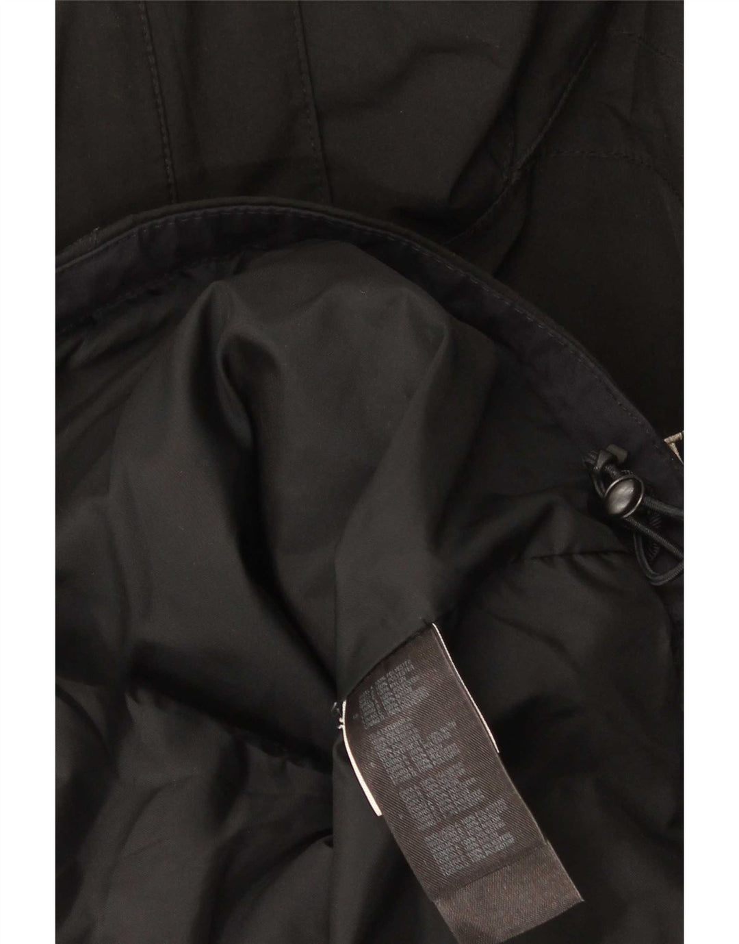 Jachetă Windbreaker supradimensionată pentru femei cu glugă The North Face UK 10 Small Black