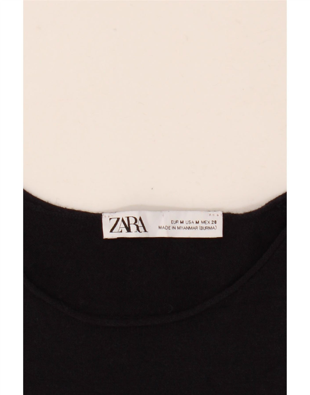 Rochie Maxi cu mânecă lungă pentru femei Zara UK 14 Medium Black Dunge