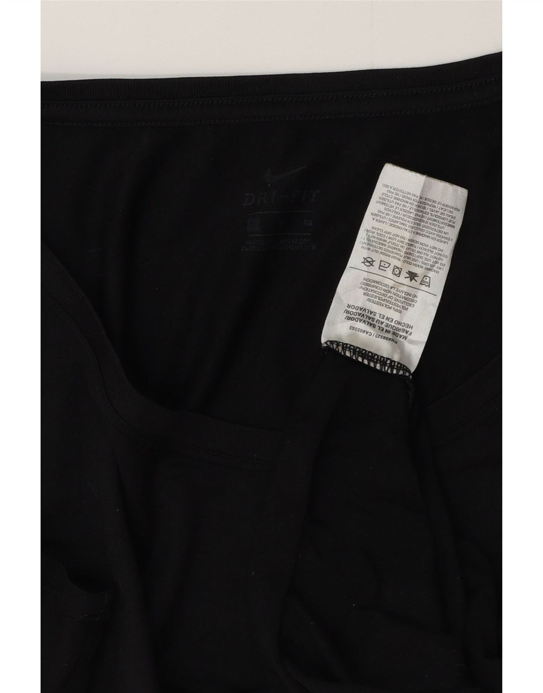 Tricou Nike pentru femei Dri Fit Top UK 18 XL Poliester negru