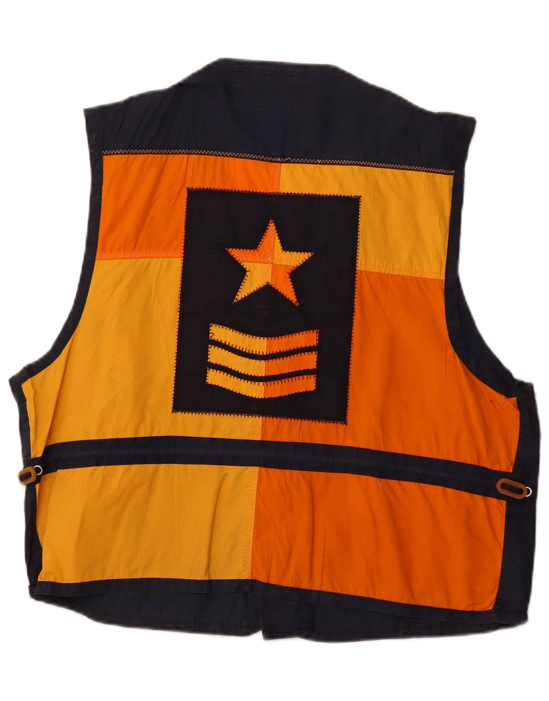 Gilet grafic utilitar pentru bărbați OCEAN STAR IT 50, mare, albastru bleumarin