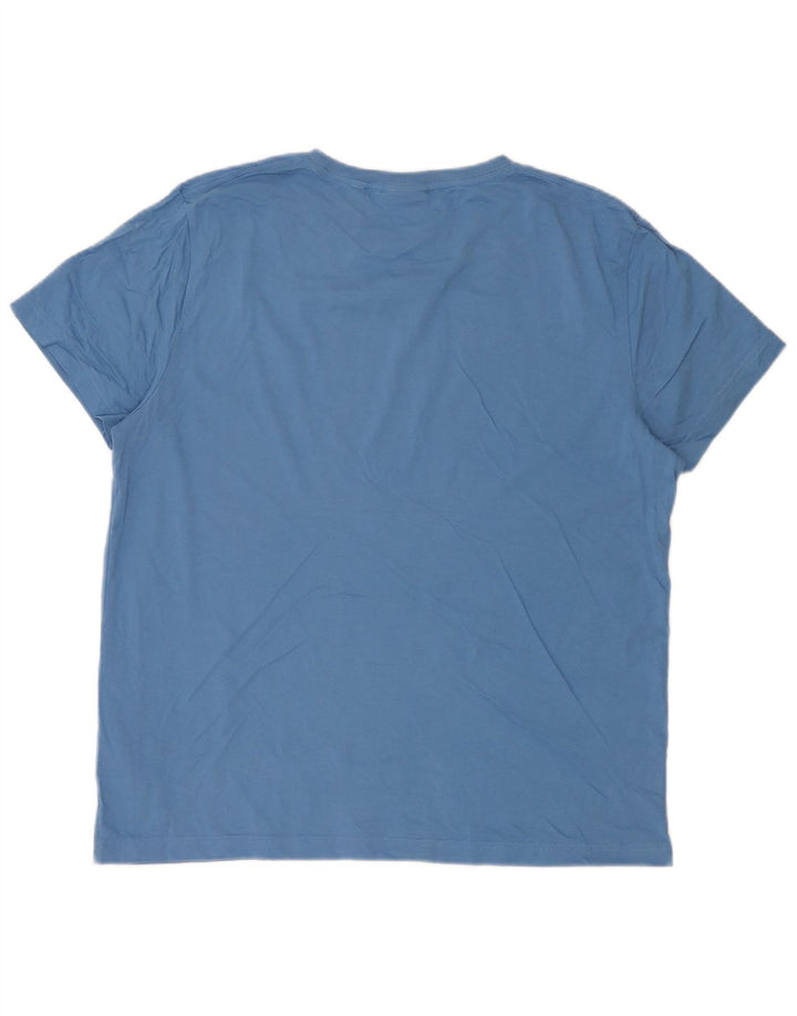 Tricou Bărbați Gant Top XL Bumbac Albastru