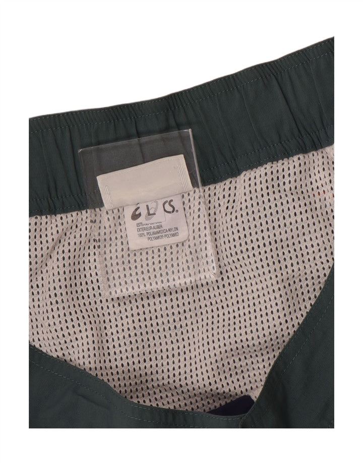 Pantaloni scurți de înot grafic ASICS pentru bărbați, mari, albastru, nailon color bloc