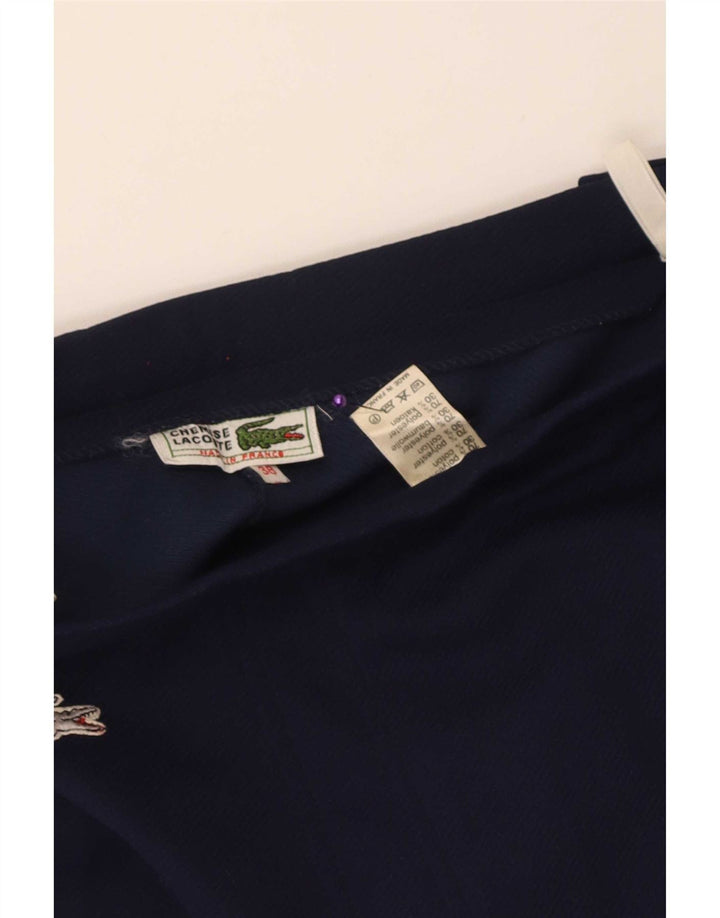 Fusta mini pentru femei Lacoste EU 38 Medium W24 Poliester bleumarin