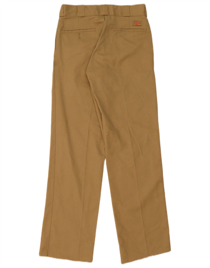 Pantaloni chino drepți pentru bărbați Dickies L30 L32 Poliester maro