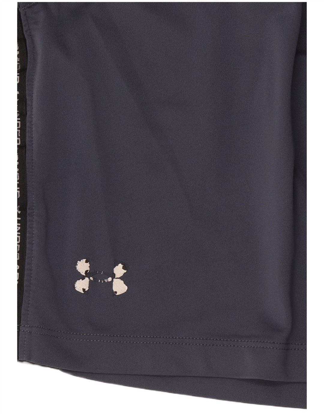 Pantaloni scurți sport grafic Under Armour pentru bărbați, gri, poliester color bloc