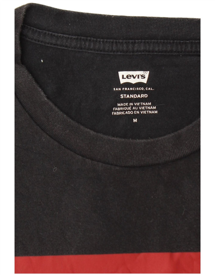 Tricou cu grafic standard Levi's pentru femei Top UK 14 Medium Black