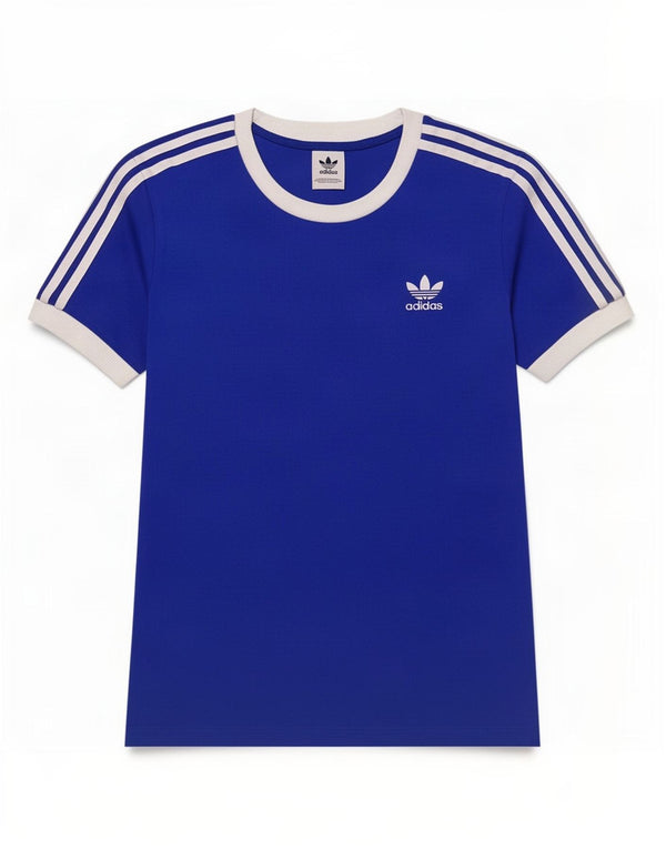 Tricou Adidas pentru femei Top UK 10 Small Blue Bumbac