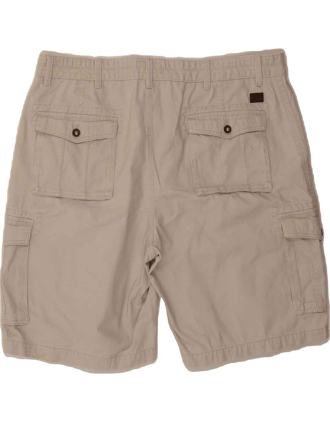 IZOD Mens Cargo Shorts W40 XL Beige Cotton Vintage Izod and Second-Hand Izod from Messina Hembry 