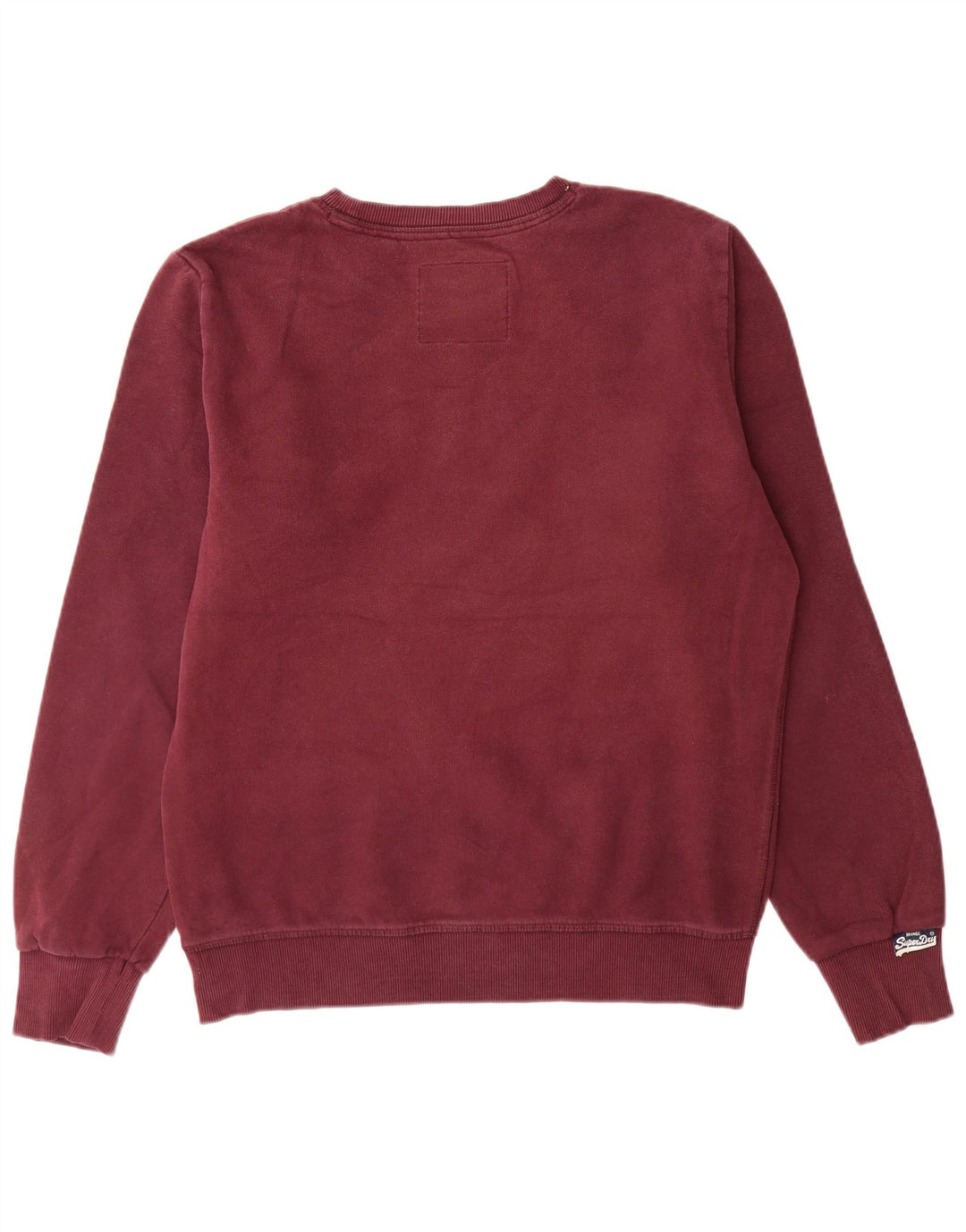 Pulover grafic Superdry pentru bărbați, bumbac mare maro