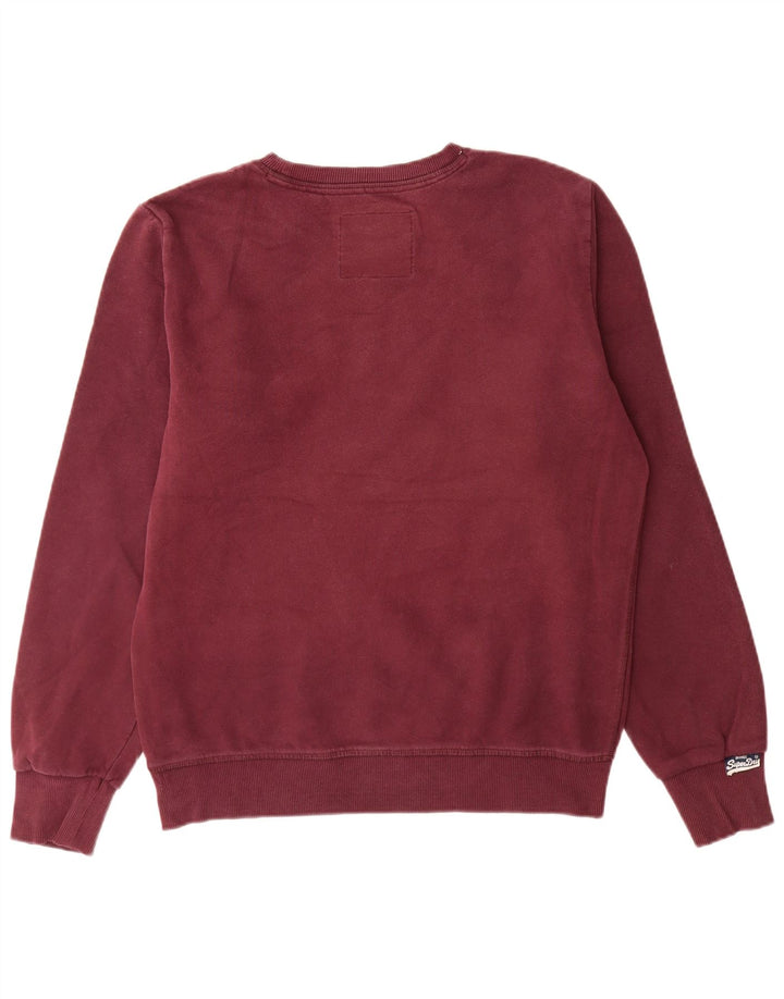 Pulover grafic Superdry pentru bărbați, bumbac mare maro