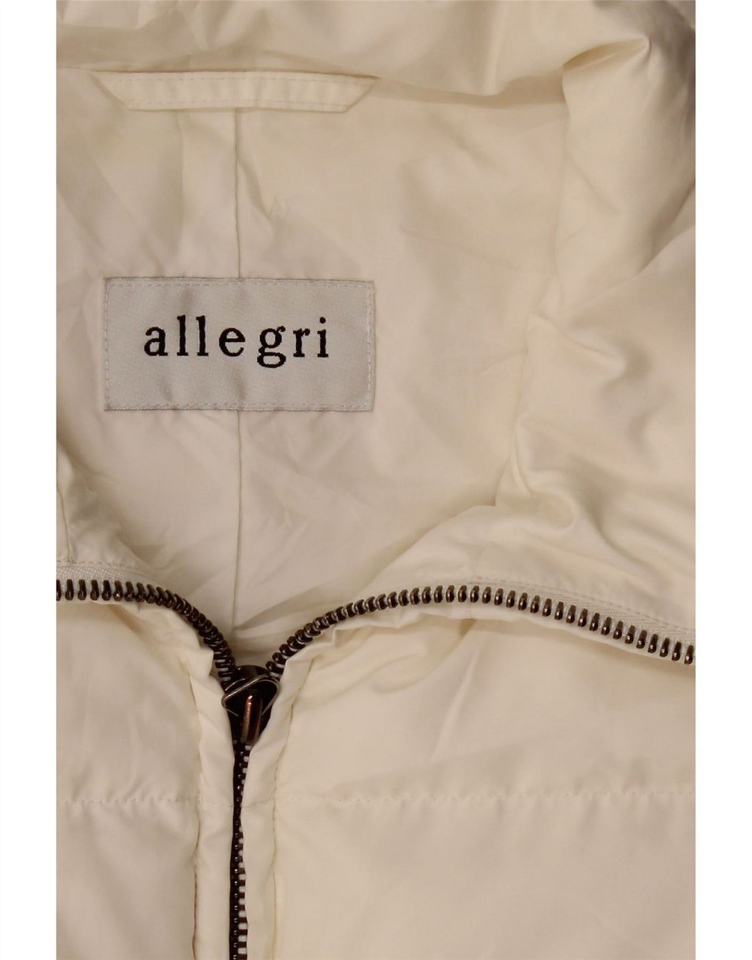 Gilet căptușit pentru femei Allegri UK 14 Medium White