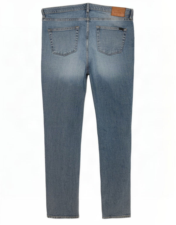 Blugi skinny pentru femei Paul Smith W34 L28 bumbac albastru