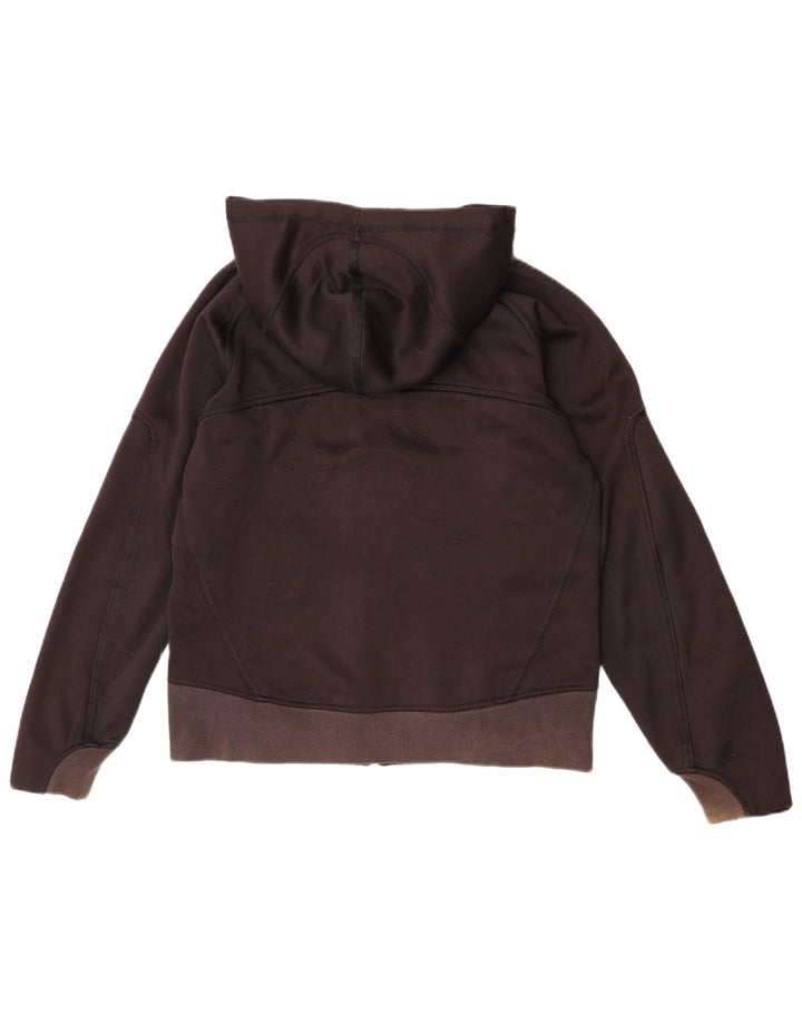 Pulover Puma pentru femei, cu fermoar, UK 16, mare, negru, poliester color bloc