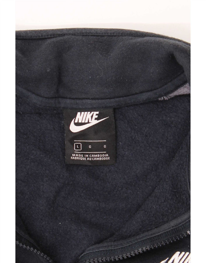 Jachetă de trening pentru bărbați Nike, mare, albastru, bumbac color bloc