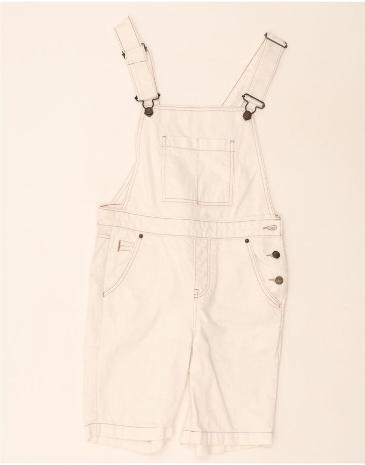 White Stuff Pantaloni scurți pentru damă UK 8 Small W30 Bumbac alb