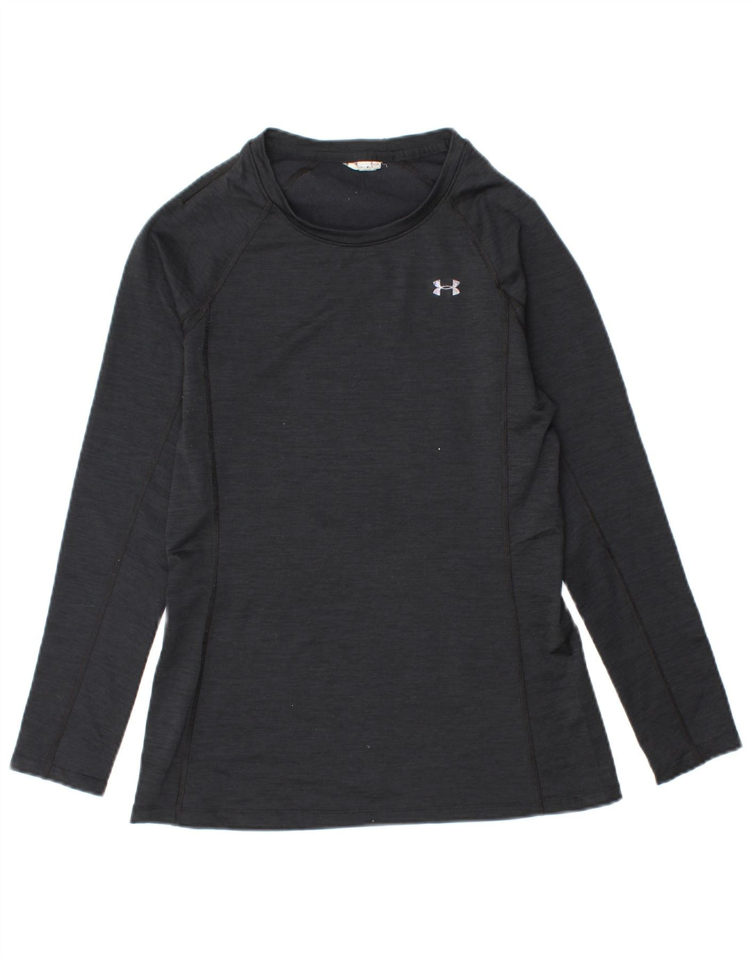UNDER ARMOUR Top pentru femei cu mânecă lungă UK 12 Medium Negru