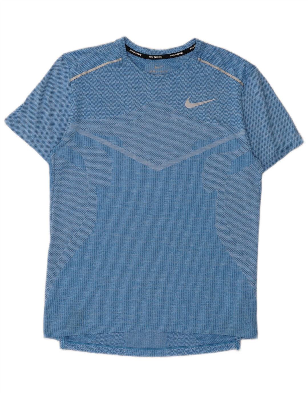 Tricou Nike Dri Fit pentru bărbați Top mic, albastru, poliester cu pete