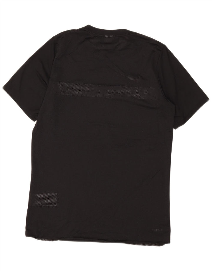 Tricou pentru bărbați Nike Top Mediu Negru Poliester Bloc de culoare