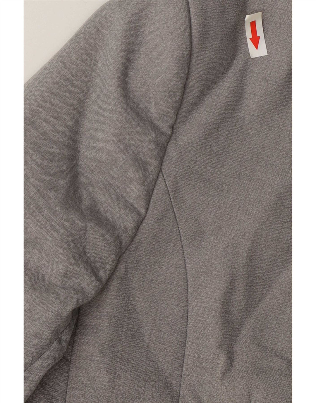 Reiss Womens 1 Button Blazer Jacket UK 10 Small Grey Wool