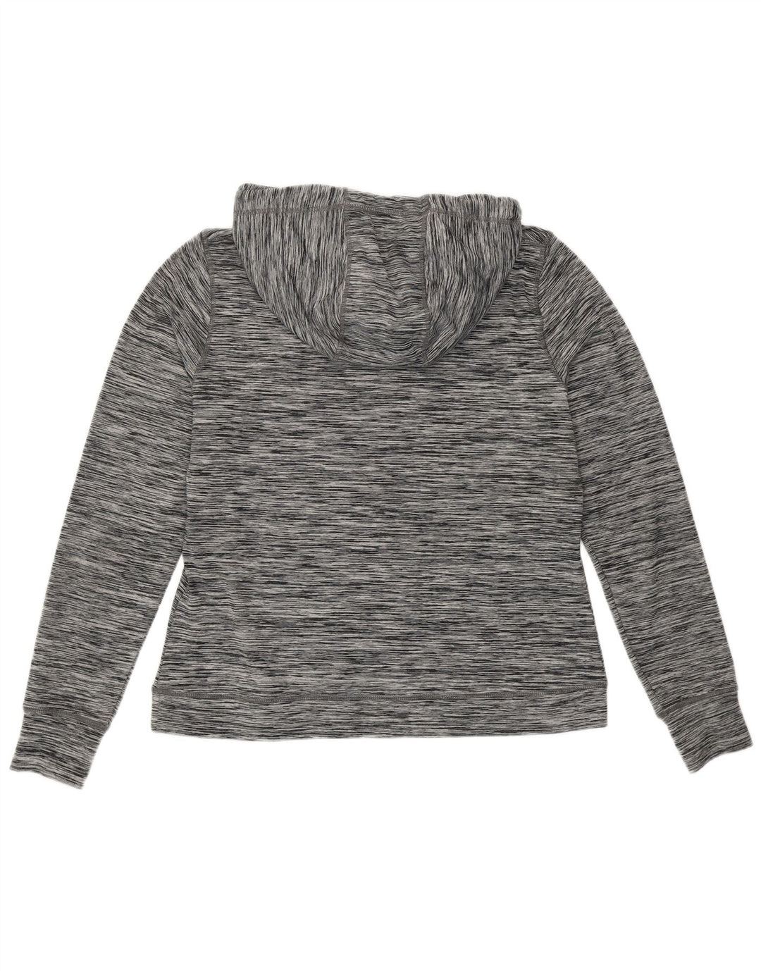 Pulover Superdry pentru damă, cu grafică, UK 12, poliester cu pături, gri mediu