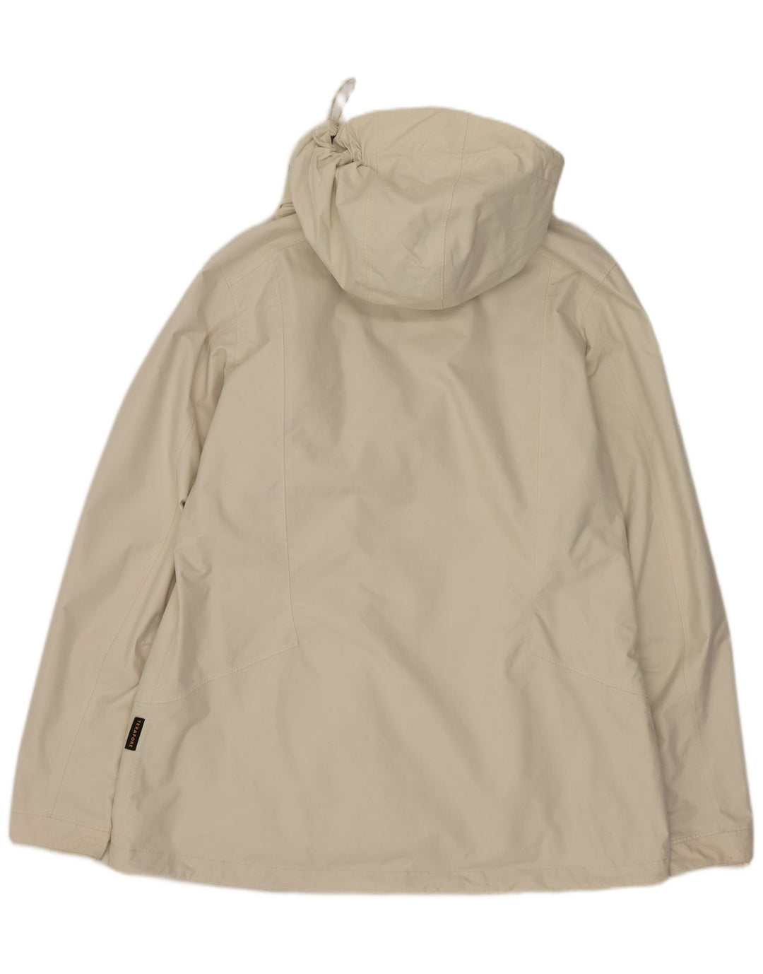 Jack Wolfskin jachetă de vânt cu glugă pentru femei UK 16 mare, bej, poliamidă