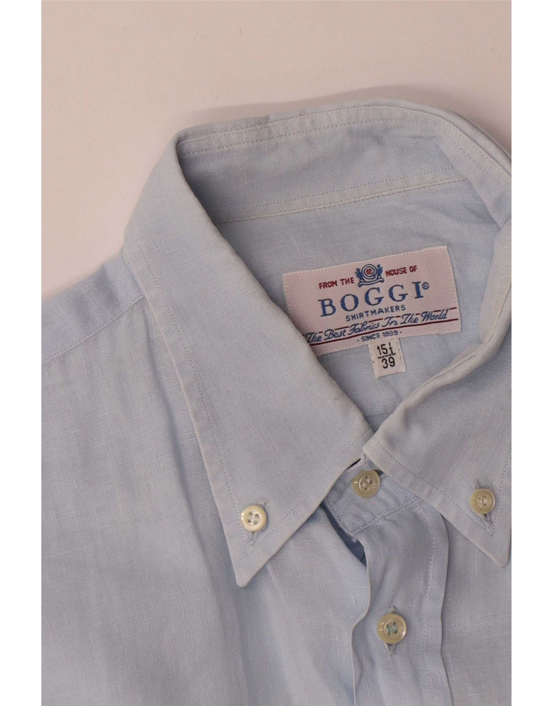 Cămașă pentru bărbați Boggi Mărimea 39 15 1/2 Albastru mediu