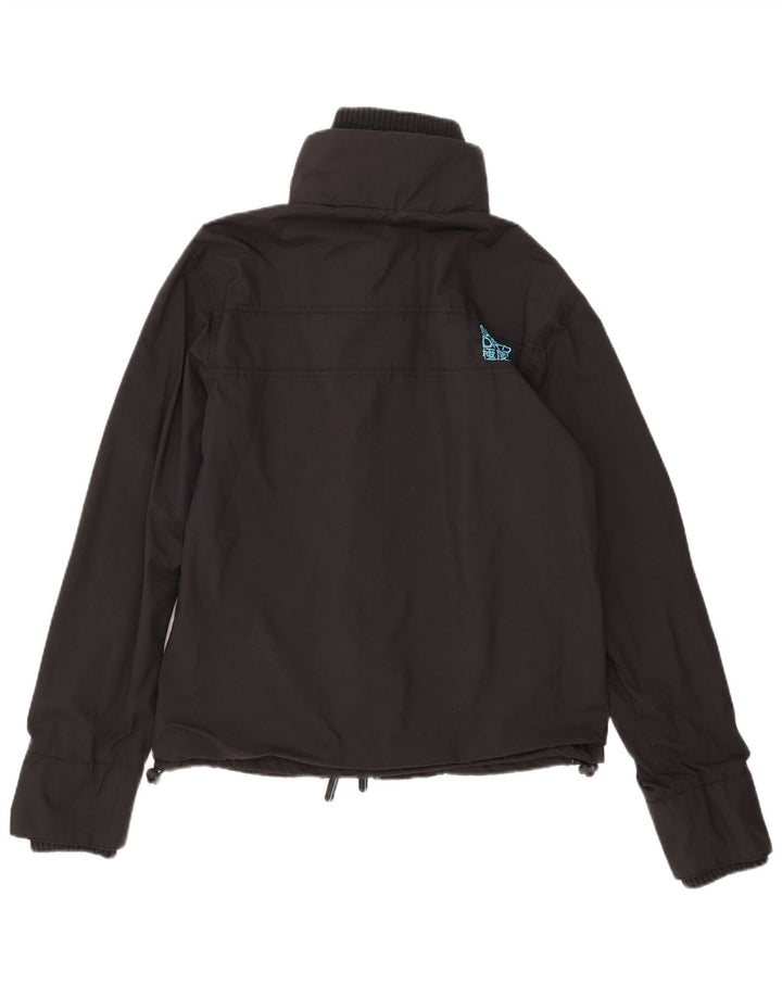 Jachetă de ploaie Superdry pentru bărbați UK 40, mare, negru, nailon