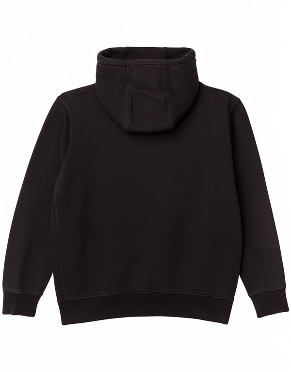 Nike Mens Graphic Hoodie Jumper Medium Black Cotton