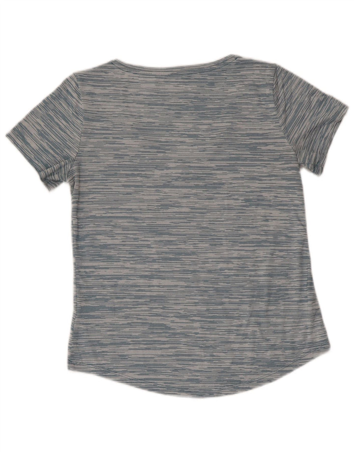 Tricou Nike Dri Fit Loose Fit Top UK 6 XS Poliester cu dungi albastre