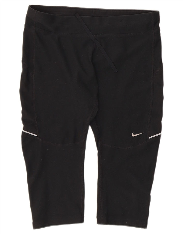 Leggings Capri Nike pentru femei UK 14 Medium Black Sports