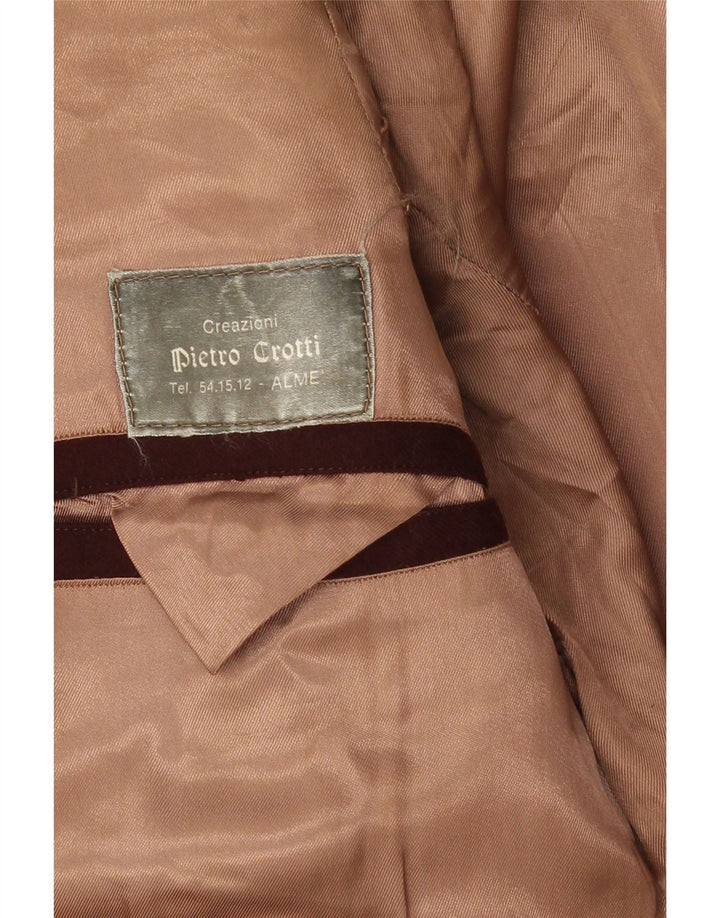 Pardesiu vintage pentru bărbați UK 36 mic maro