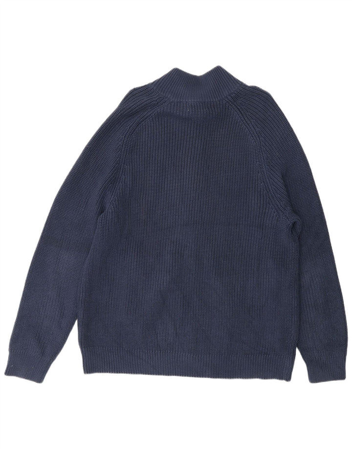Pulover cardigan pentru bărbați L.L.BEAN, mare, bleumarin, bumbac
