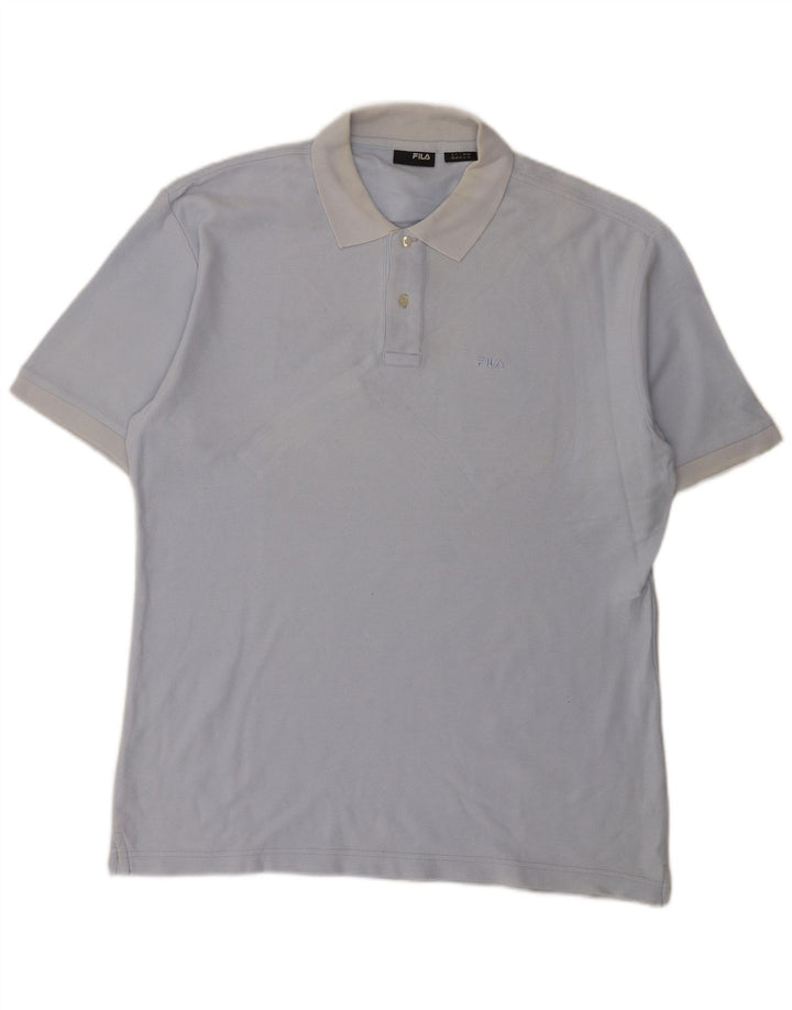 Tricou Polo Fila Barbati XL Bumbac Albastru