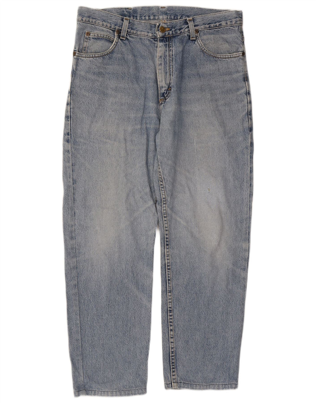 LEE Mens Brooklyn Tapered Jeans W34 L26 Blue Cotton