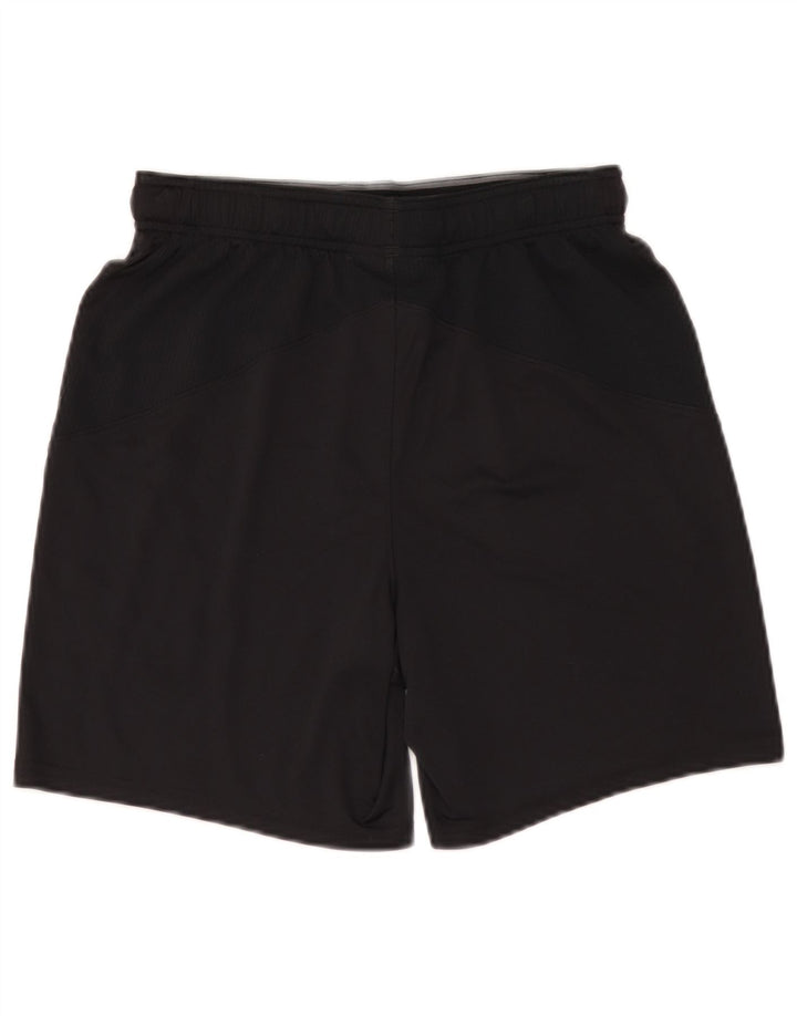 Pantaloni scurți sport Under Armour pentru bărbați, poliester mediu negru