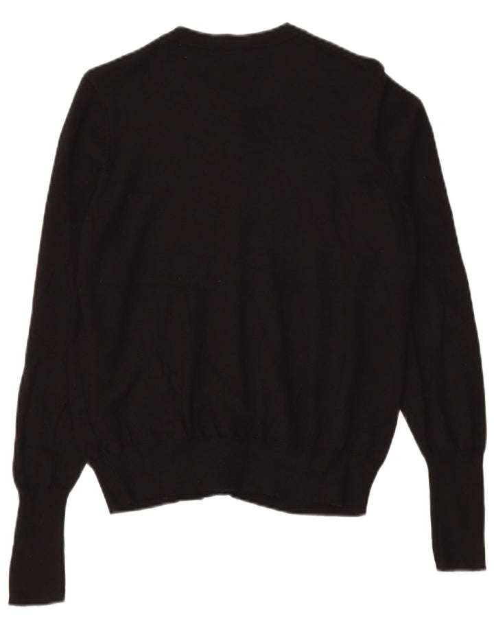 MARKS & SPENCER Womens Cardigan Sweater UK 10 Small  Black Viscose