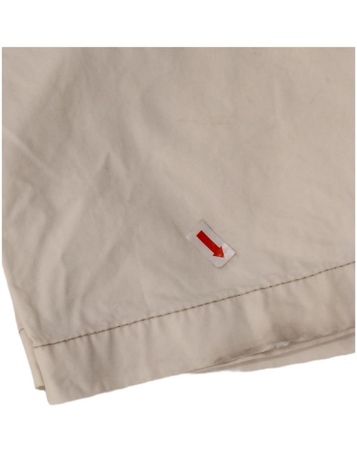 MURPHY & NYE Pantaloni casual drepti pentru bărbați W33 L32 bumbac alb