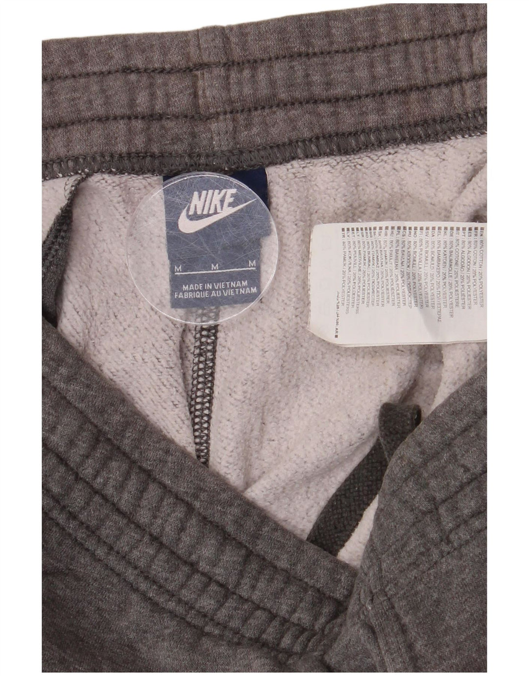 Pantaloni de trening Nike pentru femei Joggeri UK 14 Bumbac gri mediu