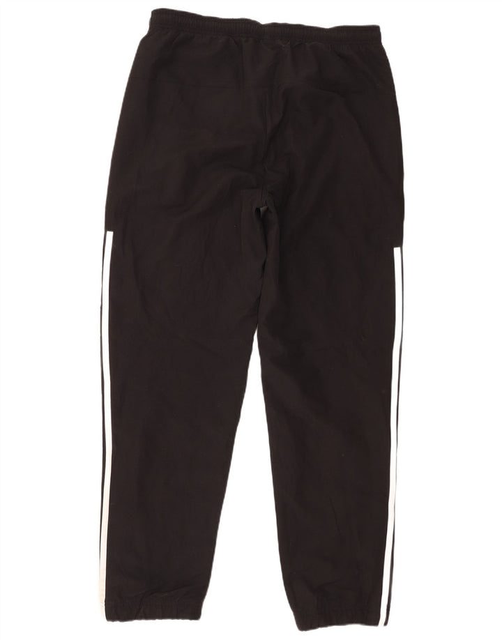 Pantaloni de trening Adidas pentru bărbați Joggeri poliester mediu negru